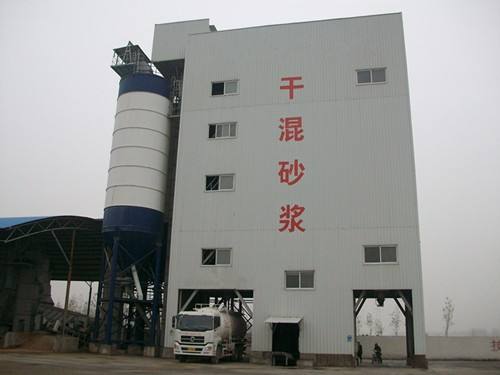 干混砂漿設(shè)備實(shí)拍